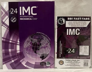 IMC 2024 INTERNATIONAL MECHANICAL CODE + BBI FAST TABS - Bild 1 von 3