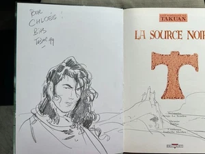 LE TENDRE TADUC LES VOYAGES DE TAKUAN TOME 4 EO EN ÉTAT NEUF AVEC DÉDICACE - Imagen 1 de 7