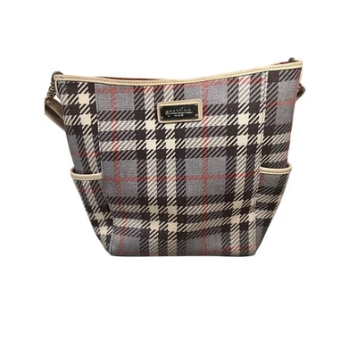 Spartina 449 Daufuskie Island Plaid Canvas Satchel Shoulder Bag Purse - Image 1 of 4