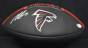 MICHAEL VICK Autogramm Football Beckett Witnessed BAS ATLANTA FALCONS - Bild 1 von 6