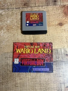 Wario Land - Juego Virtual Boy Y Manual PROBADO FUNCIONANDO VER FOTOS - Imagen 1 de 4