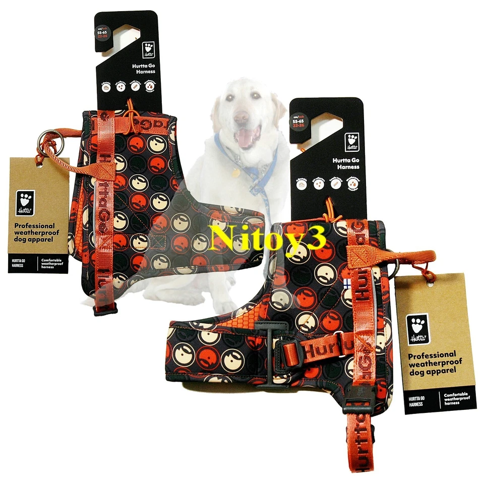 "Arnés para perros Hurtta Go-tamaño resistente a la intemperie (largo-pecho): 22 x 26""" Foto 1 de 1