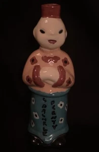 Unique VTG Sprinkle Plenty Asian Man Hand Painted Laundry Sprinkler Bottle 104 - Imagen 1 de 9