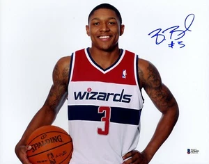 Bradley Beal Signed 11x14 Photo Beckett BGS COA Autograph Wizards Auto RC MINT - Picture 1 of 1