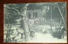 Cartolina d'epoca paesaggistica Italia Lombardia Varese Rasa Crotto Osteria