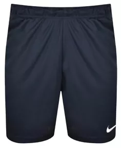 NIKE Mens Training Dri Fit Jersey Shorts Navy Blue Size Medium BRAND NEW - Imagen 1 de 9