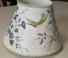 Yankee Candle Shade Jar Candle - Spring Hummingbird Wildflowers Butterfly - Used