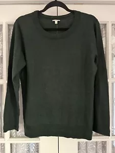Maglione da donna verde Talbots taglia PL manica lunga collo scollo - Foto 1 di 5