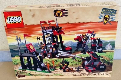 New LEGO Knights Kingdom: 6096 Bull's Attack Express Free Shipping - Image 1 of 4