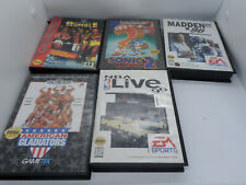 Royal Rumble, Sonic 2, Madden 96, American ladiators, NBA Live 96