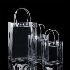 New Clear Tote Bag Transparent Purse Shoulder Handbag Stadium Approved Hot S/M/L - Picture 1 of 6