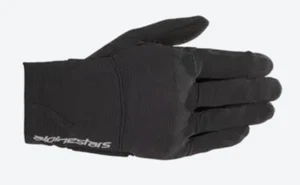 Alpinestars Reef Womens Motorcycle Gloves Black Reflective - Picture 1 of 2