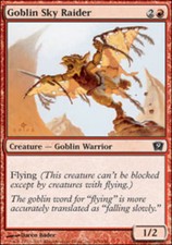 4x Goblin Sky Raider MTG 9th Edition NM Magic Regular