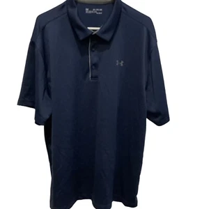 Under Armour Men's Loose HeatGear Navy Blue Size 2XL - Picture 1 of 9