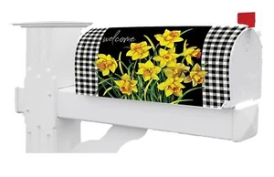 Daffodil Check Mailbox Cover - Picture 1 of 1