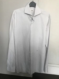 Men’s Alessandro Gherardi light grey shirt size 41/16 - Picture 1 of 8