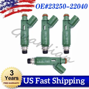 4 inyectores de combustible 23250-22040 para Pontiac Vibe Chevrolet Prizm Toyota Celica - Imagen 1 de 12