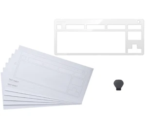Topre REALFORCE Kit di progettazione pannello trasparente completo / TKL M0501A/M0502A NUOVO - Foto 1 di 24