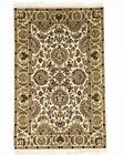 Handmade Agra Jaipur Floral Style 4X6 Thick Pile Oriental Rug Decor Wool Carpet