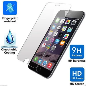 Lot Real Tempered Glass Film Screen Protector for Apple iPhone 7 Plus 5.5" - Picture 1 of 7