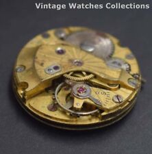 DAMAS- Winding Non Working Watch Movement For Parts And repair O-15827