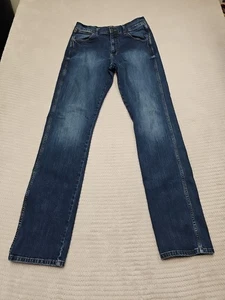 Wrangler Retro Jeans Mens 33 X 36 Slim Straight - Picture 1 of 7