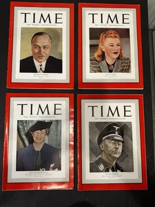 🔥Kompletter Satz Vintage April 1939 Time Magazine, Vol. 33, Heft 14,15,16,17🔥 - Bild 1 von 15
