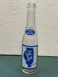 Vtg. Wolf's "King Size" 10oz. Bottles in Little Egypt, Harrisburg, IL.. 1965 - Foto 1 di 13