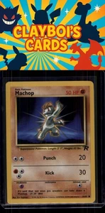 Machop Team Rocket Pokémon 59/82 Common Near Mint or Better - Picture 1 of 2