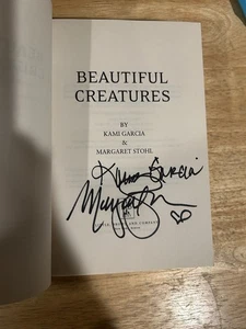 SIGNED x2 Beautiful Creatures ARC Kami Garcia Margaret Stohl +PIC - Picture 1 of 7