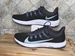 Nike Quest 2 Zapatos para Correr Tenis para Mujer Talla 9.5 Negro #C13803-006 • Usados en Excelente Condición - Imagen 1 de 11