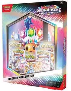 Prismatische Entwicklungen | Pokemon KP8.5 | Ordner Kollektion DEUTSCH - NEU - Bild 1 von 4