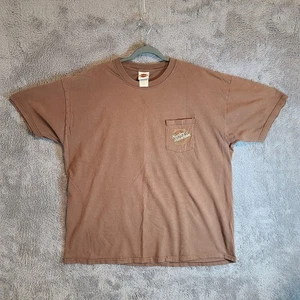 Harley Davidson Hemd Herren 2XL braun Motorräder Biker Las Vegas NV Pocket Tee - Bild 1 von 21