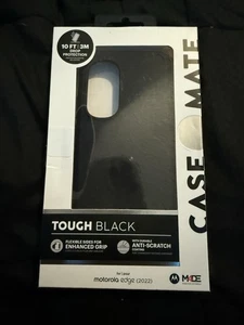 Case-Mate Tough Series Case for Motorola edge (2022) - Black NEW - Picture 1 of 1
