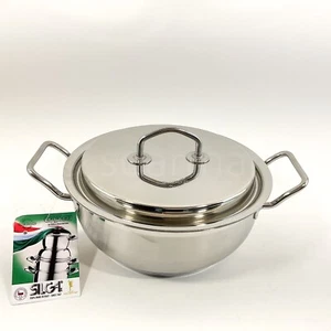 SILGA TEKNIKA Italienisch 17024, 9,5 Zoll, 24 cm Kasserolle 18/10 Edelstahl Neu - Bild 1 von 11