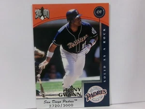 1999 Pacific Omega Hit Machine 3000 /3000 Tony Gwynn #4 HOF - Bild 1 von 2