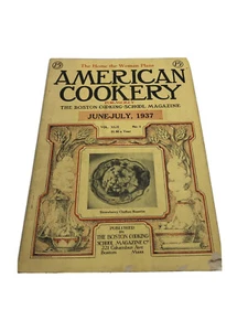 American Cookery Boston Cooking School Magazine July 1937 Booklet No.1 Vol. XLII - Picture 1 of 7