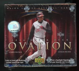 2006 UPPER DECK OVATIONS HOBBY BASEBALL SEALED BOX (READ) - Picture 1 of 2