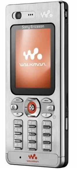Sony Ericsson W880i Walkman Silver & Black Basic Classic Mobile Phone - Image 1 of 2
