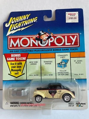 Johnny Lightning - Monopoly - Vintage Willys Al 1/64 ° - Immagine 1 di 4
