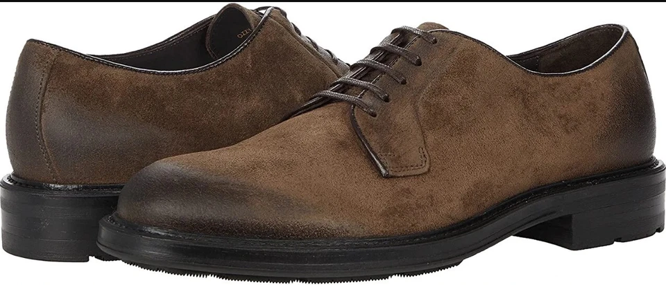 Bruno Magli Ozzy Taupe Suede Size 7.5 - Image 1 of 2