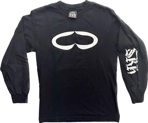 Vintage SRH Spade schwarz Langarm Skate Moto T-Shirt Jugend Größe Small Grunge - Bild 1 von 6