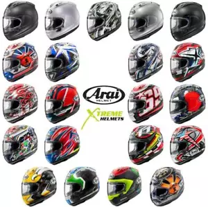 Arai Corsair-X Helmet Full Face Removable Liner with Pinlock DOT SNELL XS-2XL - Foto 1 di 63