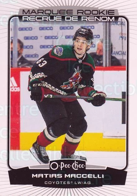 2022-23 O-Pee-Chee #555 Matias Maccelli - Image 1 of 1