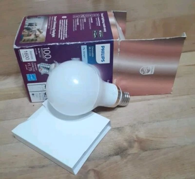 PHILIPS: 100WATT[14.5] Dimmable WiFi Led Daylight A21 Bulb 1600lum *energy star* - Image 1 of 4