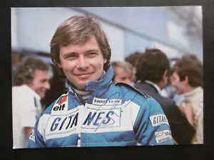 Didier Pironi Autogramm signed 10x15 cm Postkarte Ligier Gitanes - Picture 1 of 2