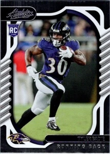 Tyler Badie 2022 Panini Absolute RC Ravens #199 - Imagen 1 de 2