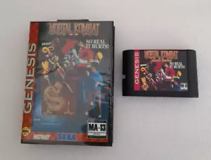 Mortal Kombat Arcade Edition versione 2.0 con custodia - Sega Genesis - Foto 1 di 8