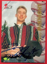 Tony McKnight 1995 Classic Five Sport Autographs #119 Auto