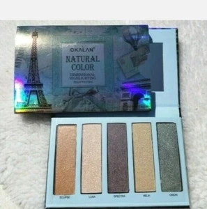 2 Pack OKALAN Natural Color Dimensional Highlighting Palette COOL New Boxed  - Picture 1 of 6
